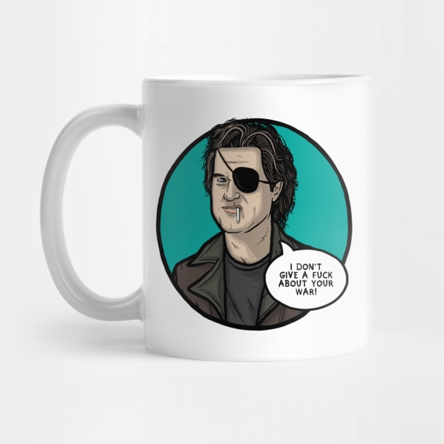 Snake Plissken by Baddest Shirt Co.